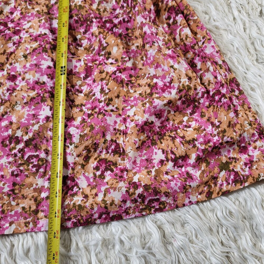 J. Crew Smocked puff-sleeve dress in faded floral - size Large - Picture 12 of 12